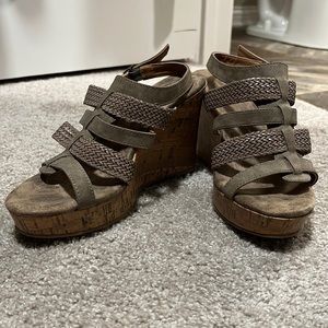 Wedges. Worn twice